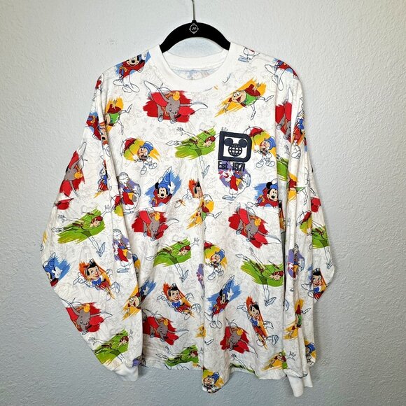 Spirit Jersey Tops - Disney Parks Ink & Paint Walt Disney World Spirit Jersey Shirt Adult M